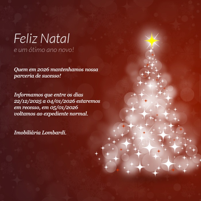 Feliz Natal e um Próspero Ano Novo!